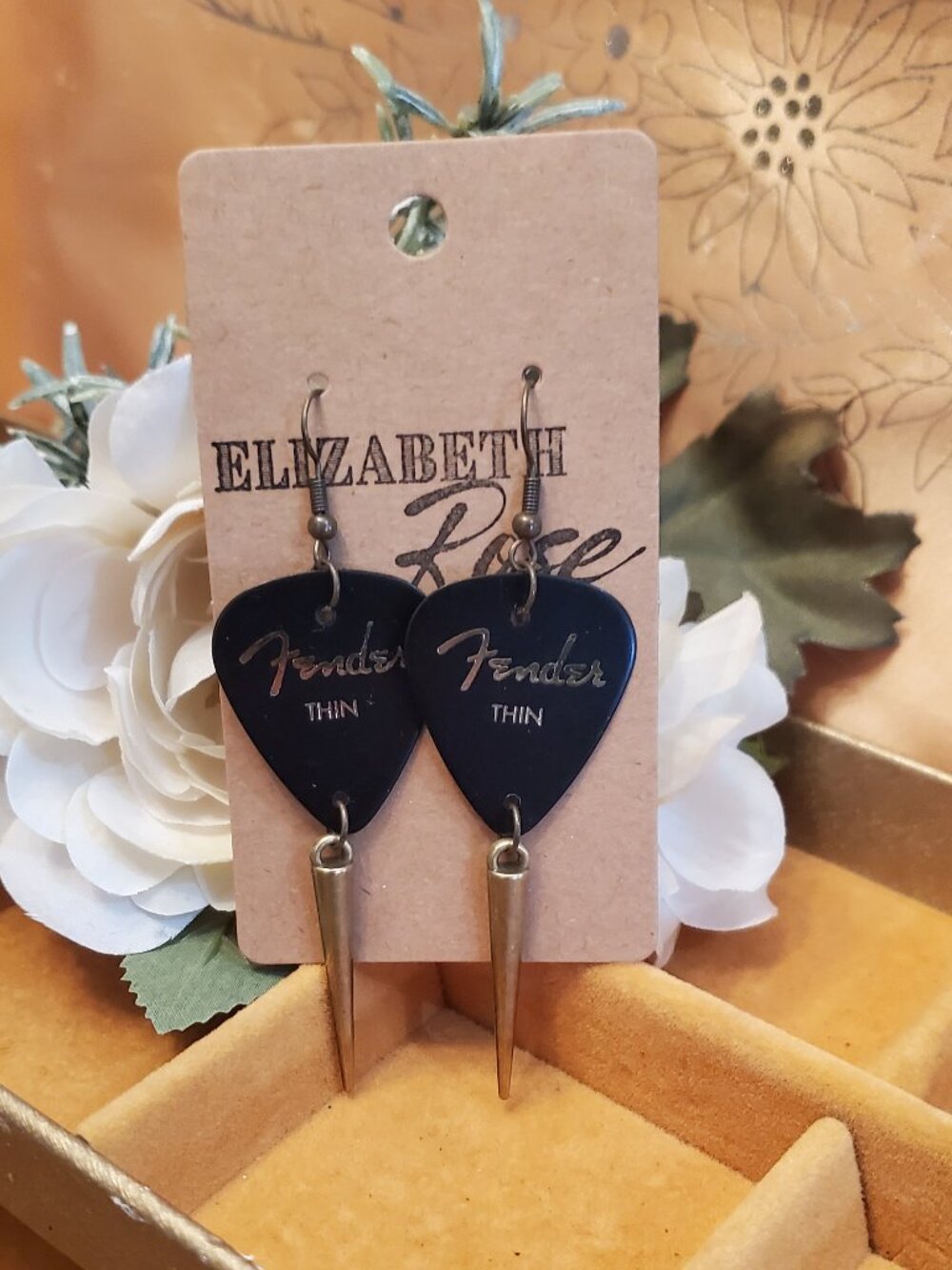 Retro Fender Earrings